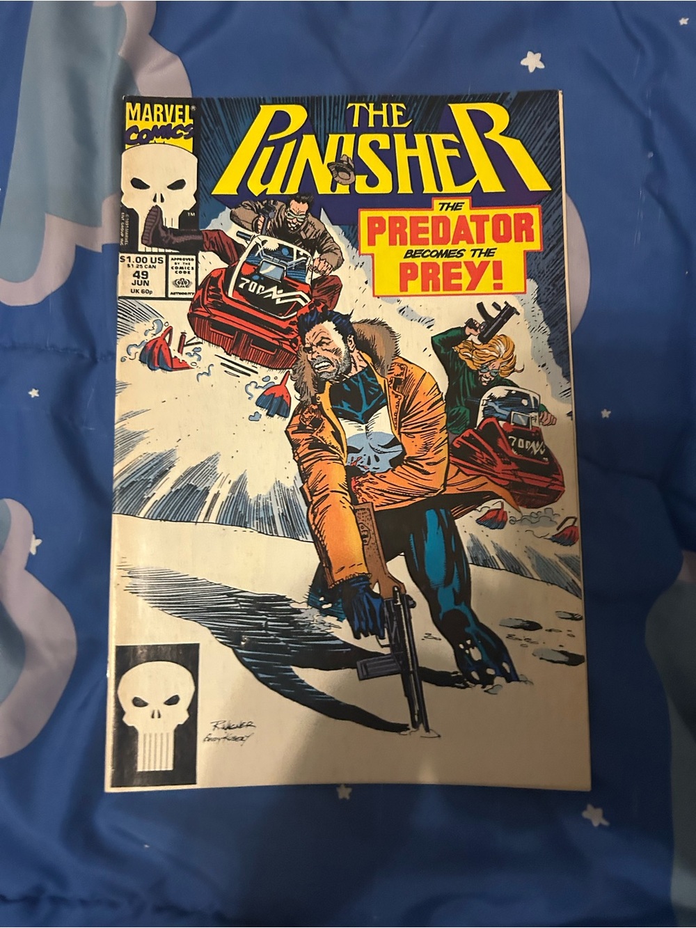 The Punisher #49 1991 marvel Comic Book